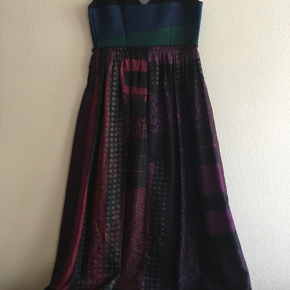 Anthropologie Niki Mahajan montage midi dress - Picture 5 of 8